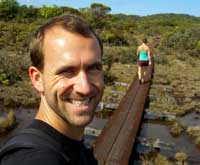 Danny and Tracy in a Swamp in Kauai